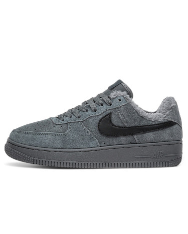 Nike air force 1 gray suede discount