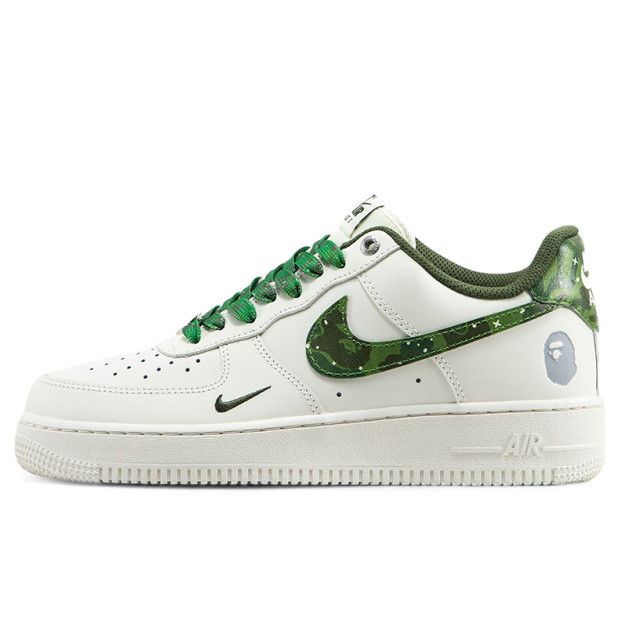 Nike air force 1 07 trainers white black prm 2 top