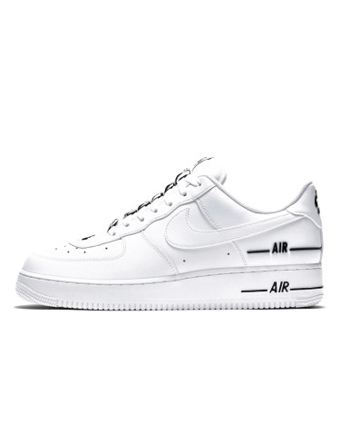 Nike Air Force 1 Low Double Air Low White Black CJ1379 100
