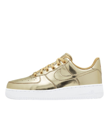 Nike air force 1 gold crest hot sale