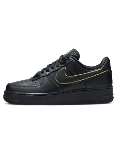 Nike air force 1 low gold swoosh hotsell
