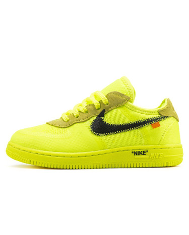 Nike af1 off white volt outlet