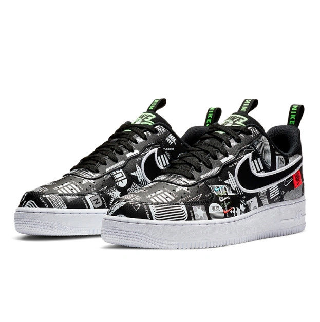 Nike air force 1 high jock black/white men's shoes online