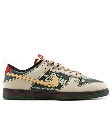 Nike dunk low stussy online