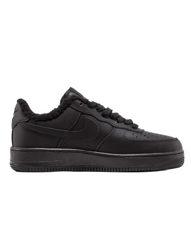 Nike air force 1 junior black size 3 hot sale