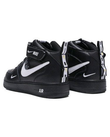 Nike Air Force 1 07 Mid LV8 Utility Black 804609 001