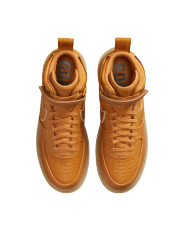 Nike air force 1 boots brown top