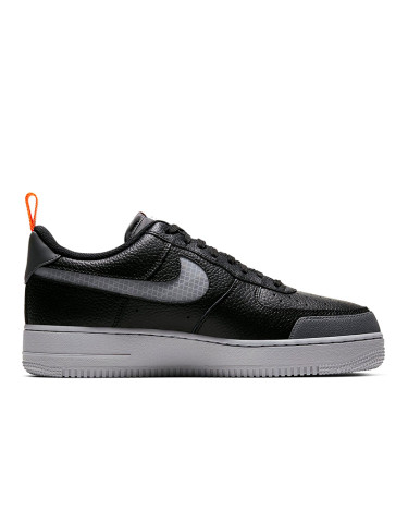 Nike air force 1 07 lv8 white black & total orange shop