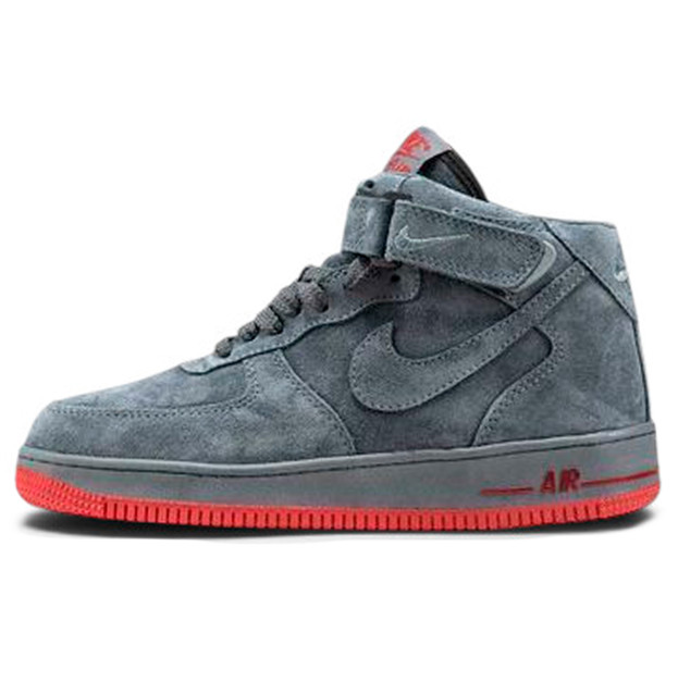 Nike Air Force 1 High Gray Winter with FUR