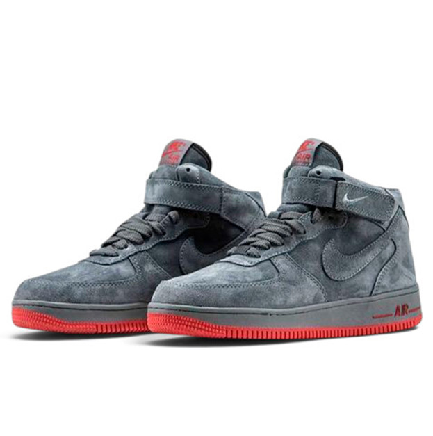 Nike Air Force 1 High Gray Winter with FUR