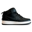 Nike Air Force 1 Utility HIgh Black White Winter with FUR