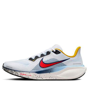 Nike Air Zoom Pegasus 41 White Psychic Blue Red HJ9068-100