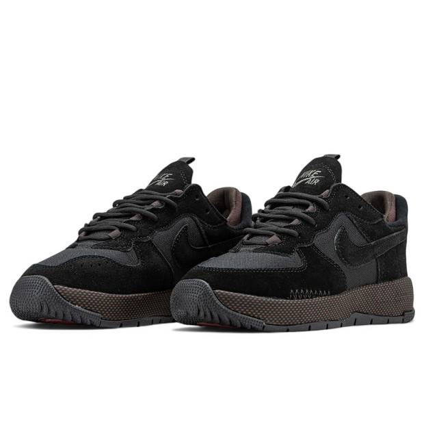 Nike Air Force 1 Wild Black Velvet Brown FB2348-001