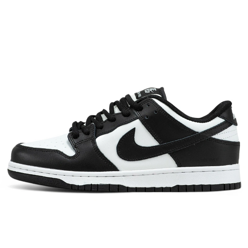 Nike SB Dunk Low Black White With With FUR buy with delivery