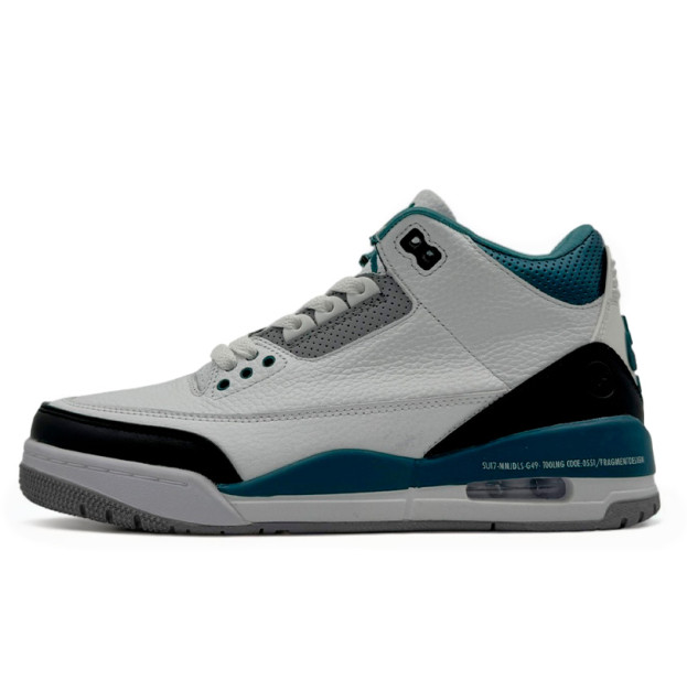 Jordan 3 Retro White Blue Black