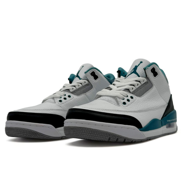 Jordan 3 Retro White Blue Black