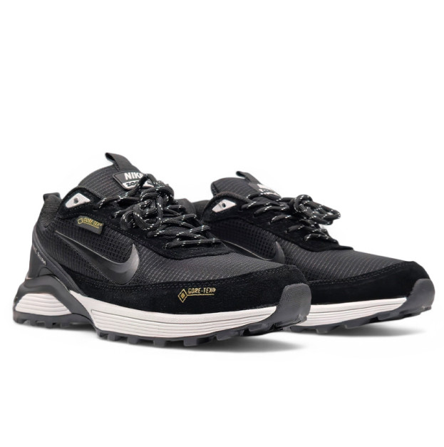 Nike Rivah Low Gore-Tex Black White С МЕХОМ