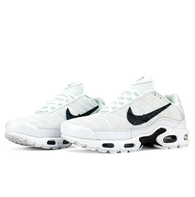 Nike Air Max TN Plus Double Swoosh White Black