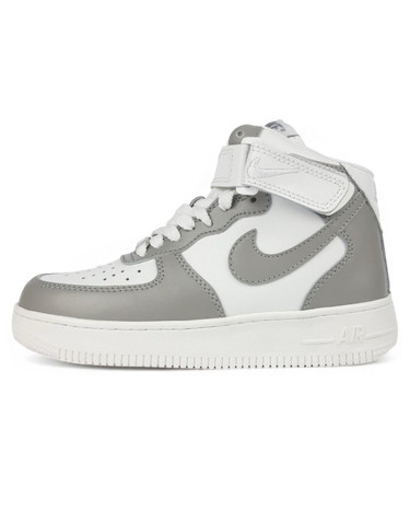 Nike Air Force 1 High Grey White Winter With FUR