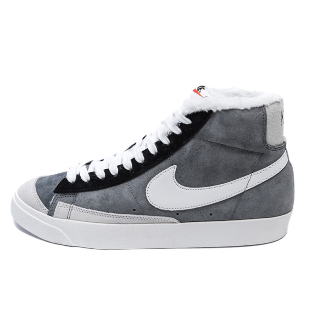 Nike Blazer Grey White Winter З ХУТРОМ