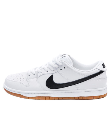 Nike SB Dunk Low White Black Winter With FUR