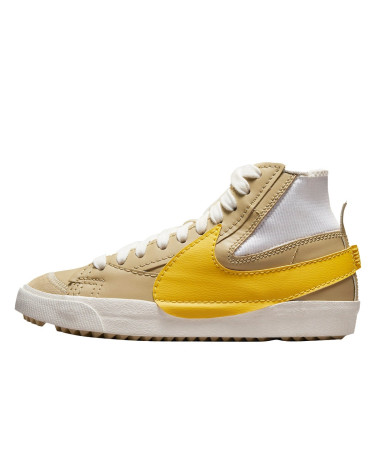 Nike Blazer Mid 77 Jumbo Wheat Grass Vivid SulЗ ХУТРОМ Sail DH7690-700