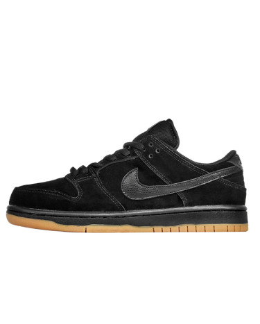 Nike SB Dunk Low Black Snake Gum Winter With FUR
