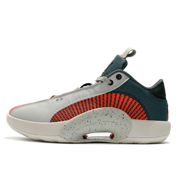 Jordan XXXV Light Grey Red