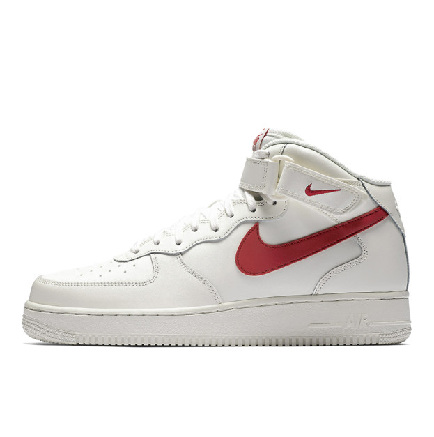 Nike Air Force 1 Mid Sail University Red 315123-126