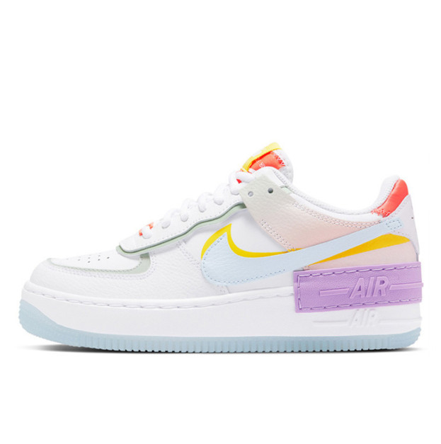 Nike Air Force 1 Shadow White Hydrogen Blue Purple CW2630-141