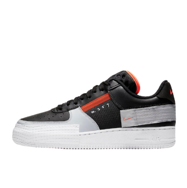 Nike Air Force 1 Type Black Hyper Crimson CQ2344-001