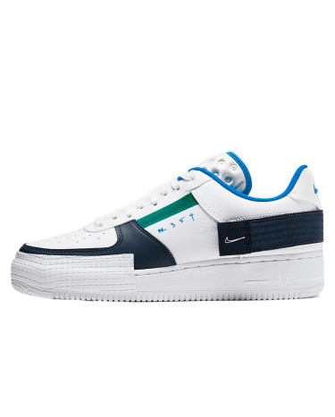 Nike Air Force 1 Type White Obsidian CQ2344-100