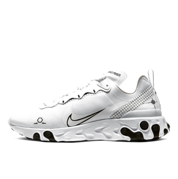Nike React Element 55 Reverse Schematic CU3009-100