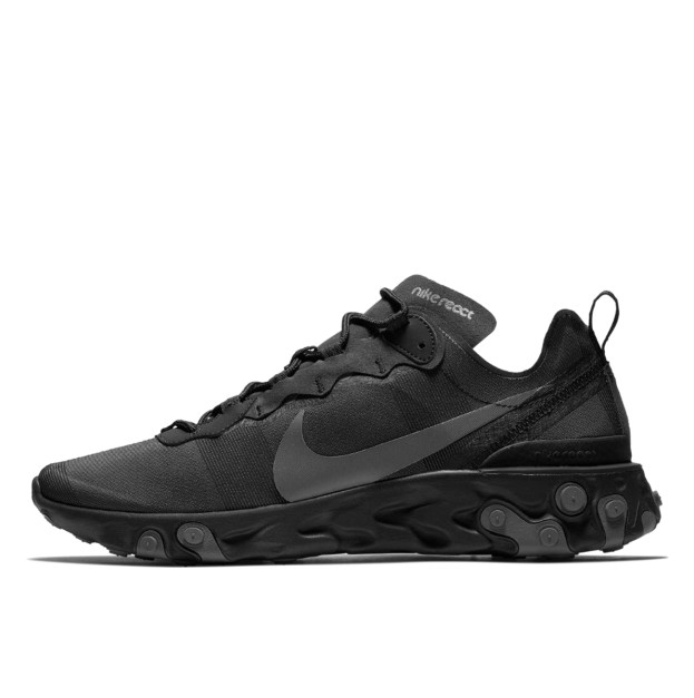 Nike React Element 55 Triple Black BQ6166-008