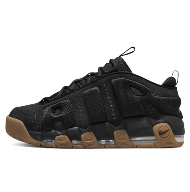 Nike Air More Uptempo Low Black Gum FZ3055-003