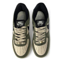 Nike Air Force 1 Low Khaki Beige Black