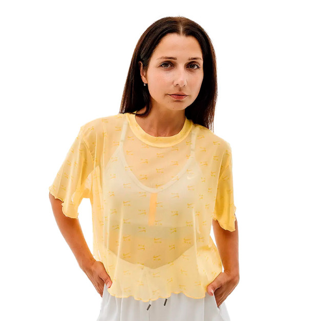 Футболка Nike NSW AIR AOP MESH SS CROP TOP DV8245-795