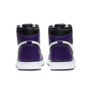 Jordan 1 Retro High Court Purple White 555088-500