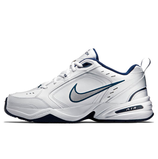 Nike Air Monarch IV White Navy 415445-102