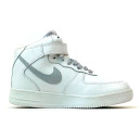 Nike Air Force 1 High White Reflective Winter З ХУТРОМ