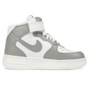 Nike Air Force 1 High Grey White Winter З ХУТРОМ