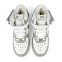 Nike Air Force 1 High Grey White Winter З ХУТРОМ