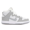 Nike SB Dunk High Grey White Winter З ХУТРОМ