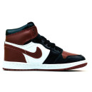 Jordan 1 Retro High Burgundy Black Winter С МЕХОМ