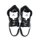 Jordan 1 Retro High Black White Winter With FUR