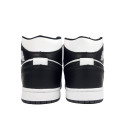 Jordan 1 Retro High Black White Winter With FUR