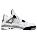Jordan 4 Retro White Cement Winter With FUR