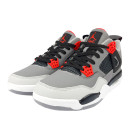 Jordan 4 Retro Grey Red Termo Winter With FLEECE