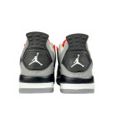 Jordan 4 Retro Grey Red Termo Winter With FLEECE