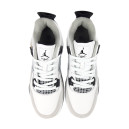 Jordan 4 Retro White Black Termo With FLEECE